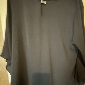 JM sportswear BNWT black dressy shirt XL